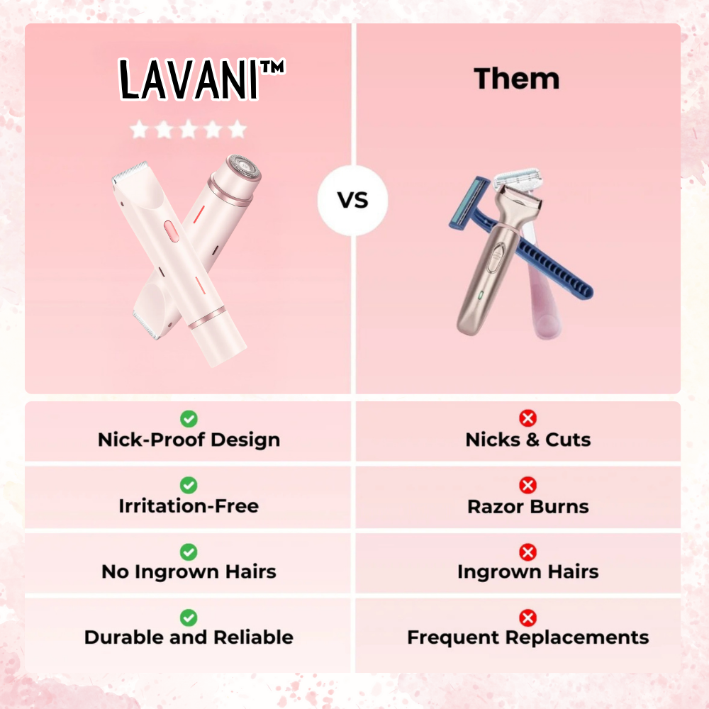 Lavani™ Dual Bikini Shaver